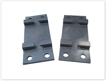 Rail tie plate by casting  Rail tie plate by casting