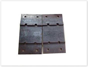 Rail tie plate by rolling  Rail tie plate by rolling