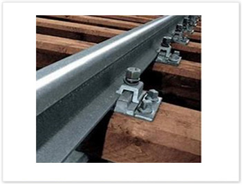 Rail clamp used on main lines Rail clamp used on main lines