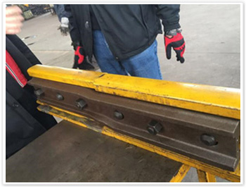 Compromise joint bar Compromise joint bar