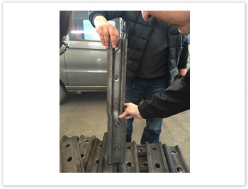 Compromise joint bar Compromise joint bar