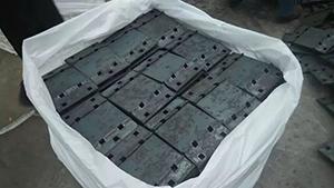 Rail tie plate by rolling