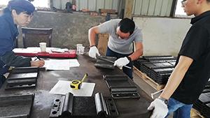 Rail tie plate by forging